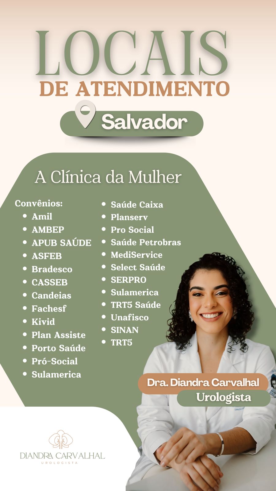 Convênios - Clínica da Mulher